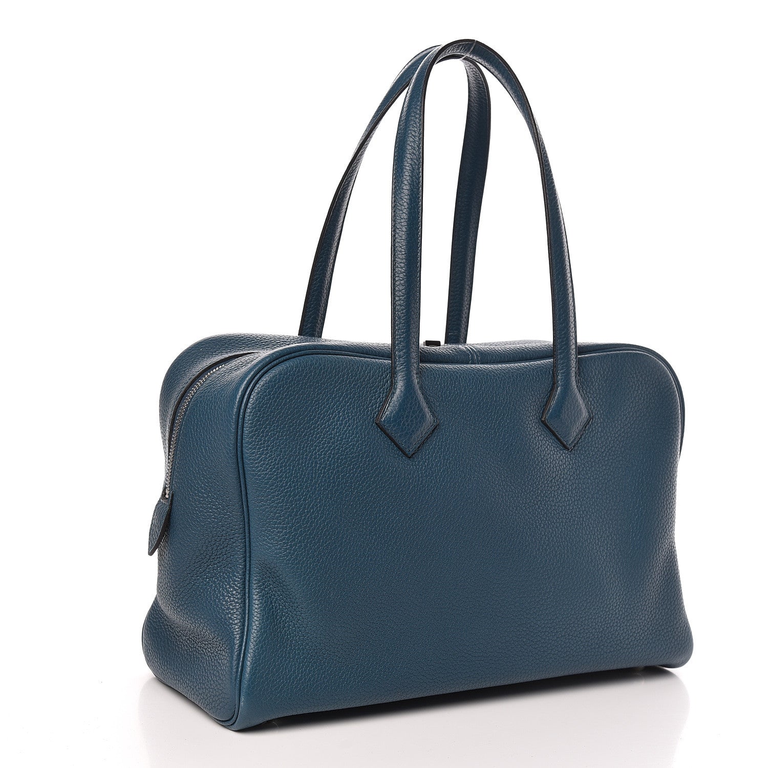Hermes Taurillon Clemence Victoria II 35 Bleu Izmir 3 of 10