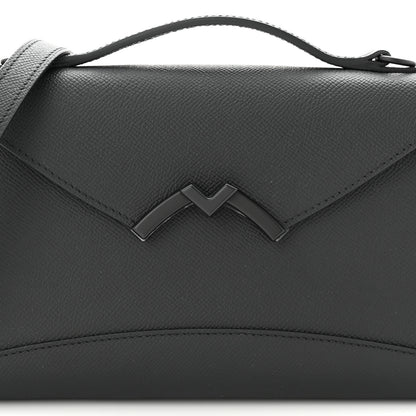 Moynat Carat Calfskin Gabrielle Clutch Ultra Black 7 of 9