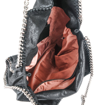 Stella McCartney Shaggy Deer Big Falabella Tote Black 5 of 11