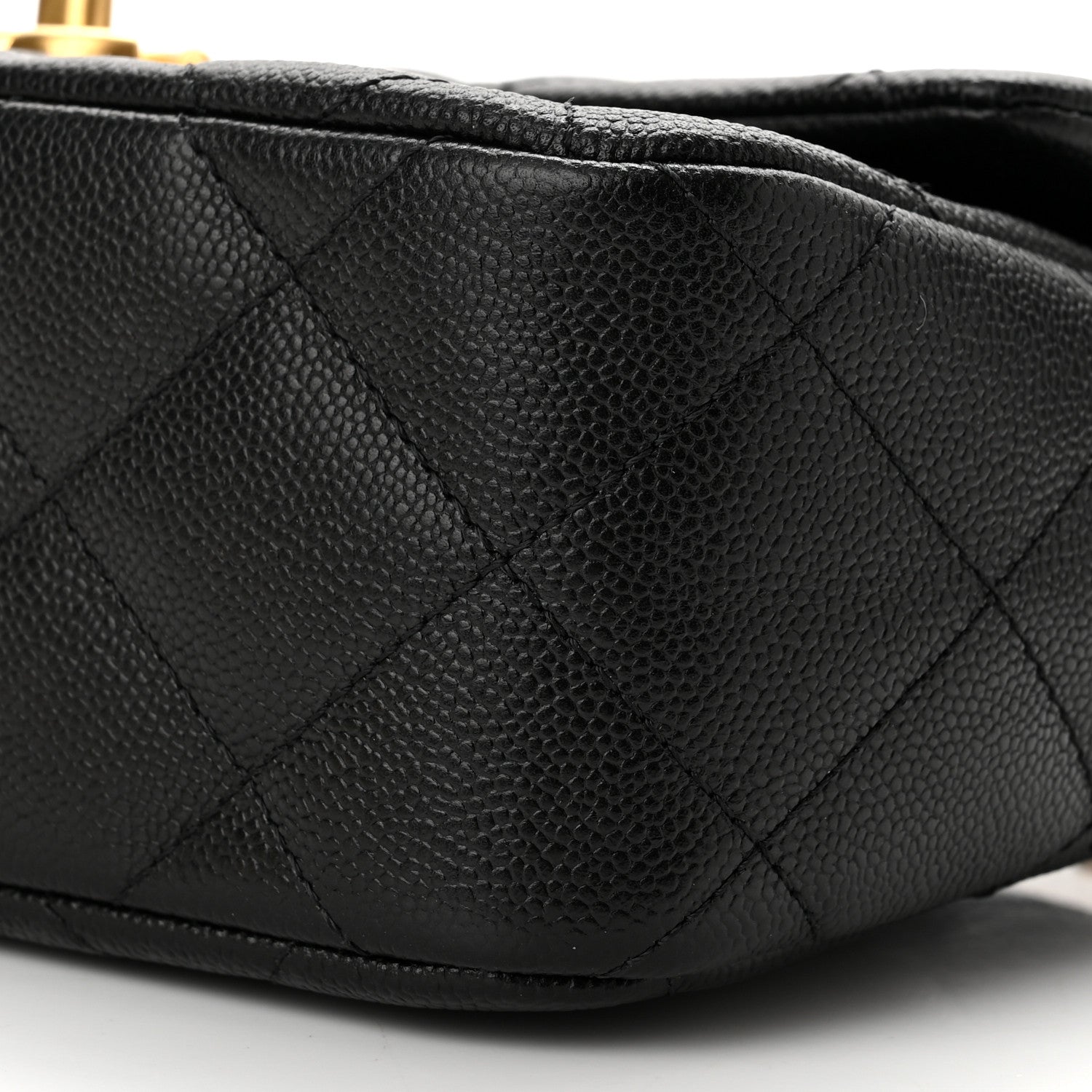 Chanel Caviar Quilted Sweetheart Flap Black 10 of 11