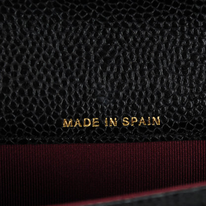 Chanel Caviar Quilted Flap Card Holder Black 6 of 8