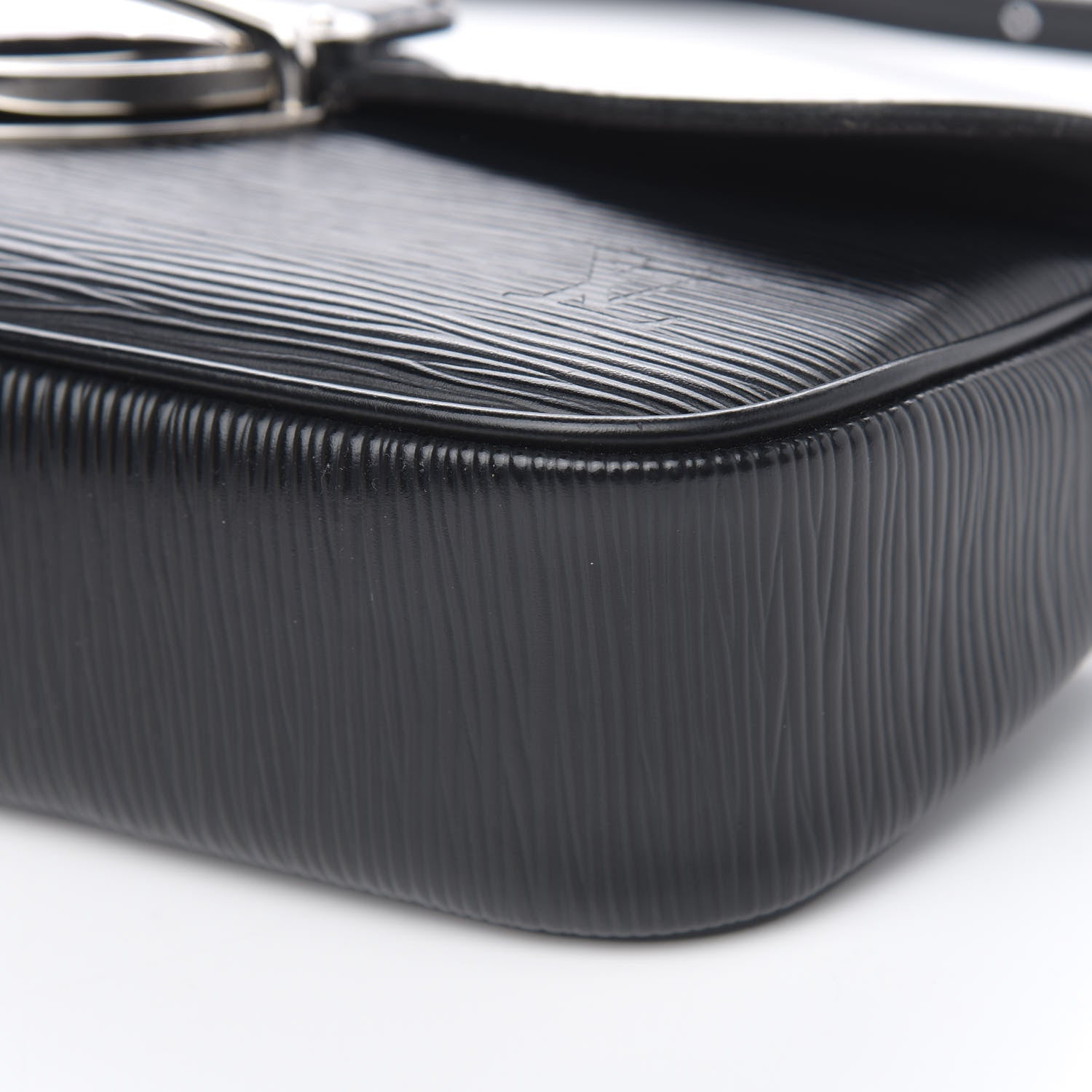 Louis Vuitton Epi Montaigne Clutch Black 8 of 9