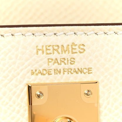 Hermes Epsom Kelly Sellier 25 Nata 6 of 8