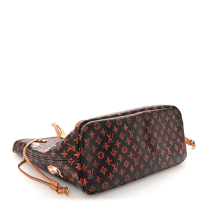 Louis Vuitton Catogram Neverfull MM Marron 5 of 12