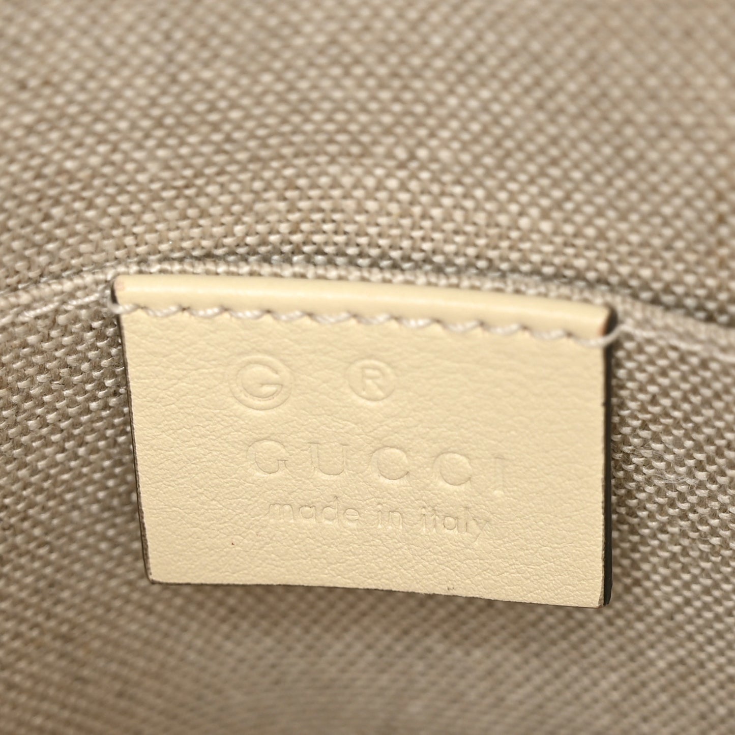 Soft Microguccissima Mini Dome Bag Ivoire