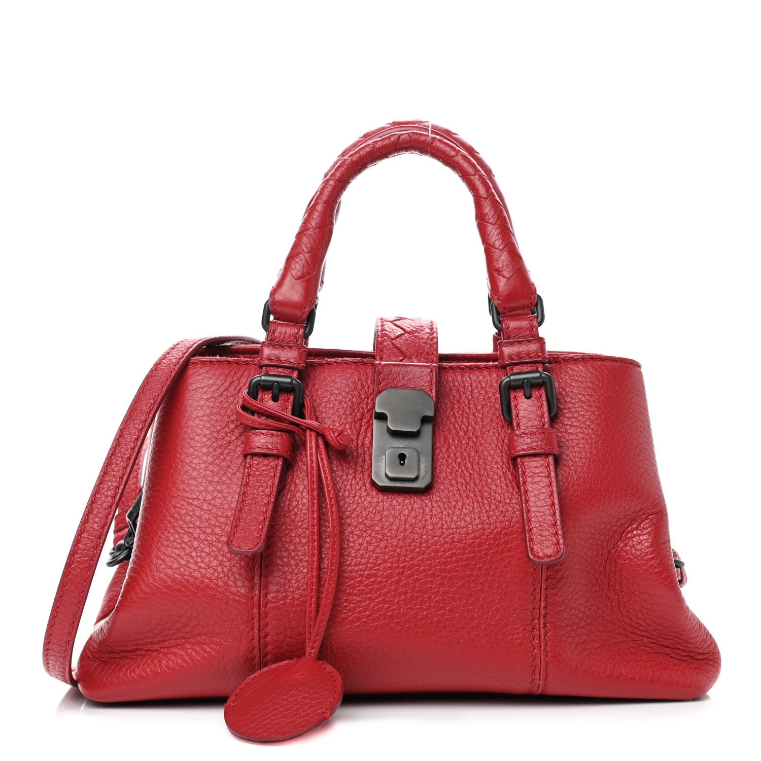 Bottega Veneta Cervo Small Roma Tote China Red 1 of 10