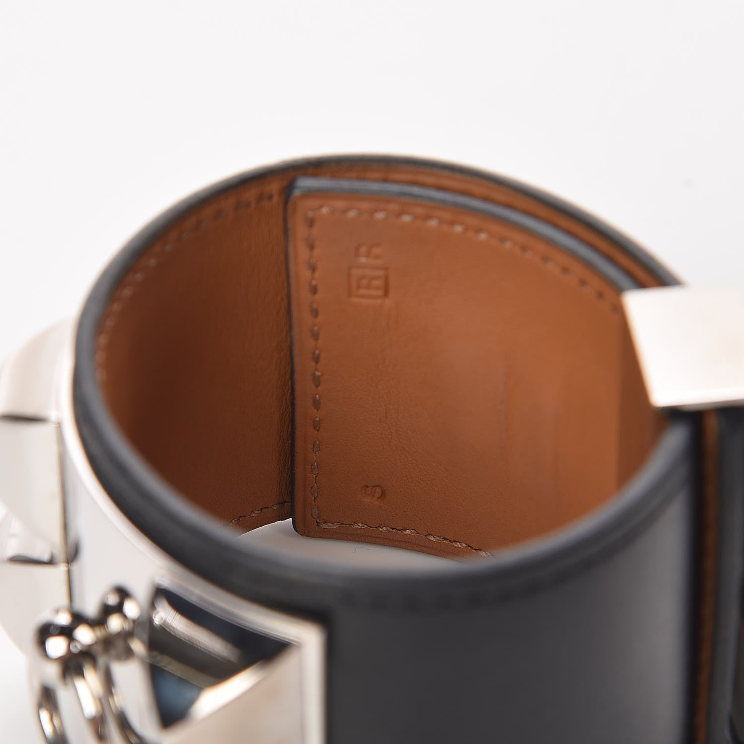 Hermes Box Collier de Chien CDC Bracelet S Black 4 of 5
