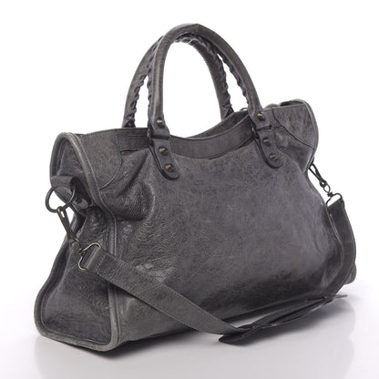 Balenciaga Agneau Classic Hardware City Anthracite 3 of 10