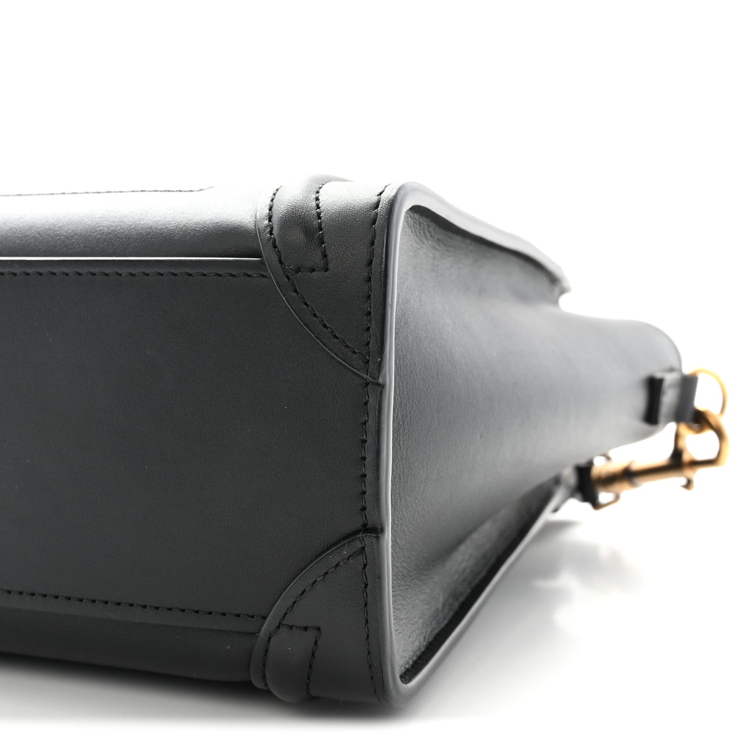 Celine Smooth Calfskin Nano Luggage Black 11 of 11