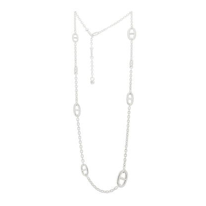 Hermes Sterling Silver Farandole Necklace 80 3 of 6