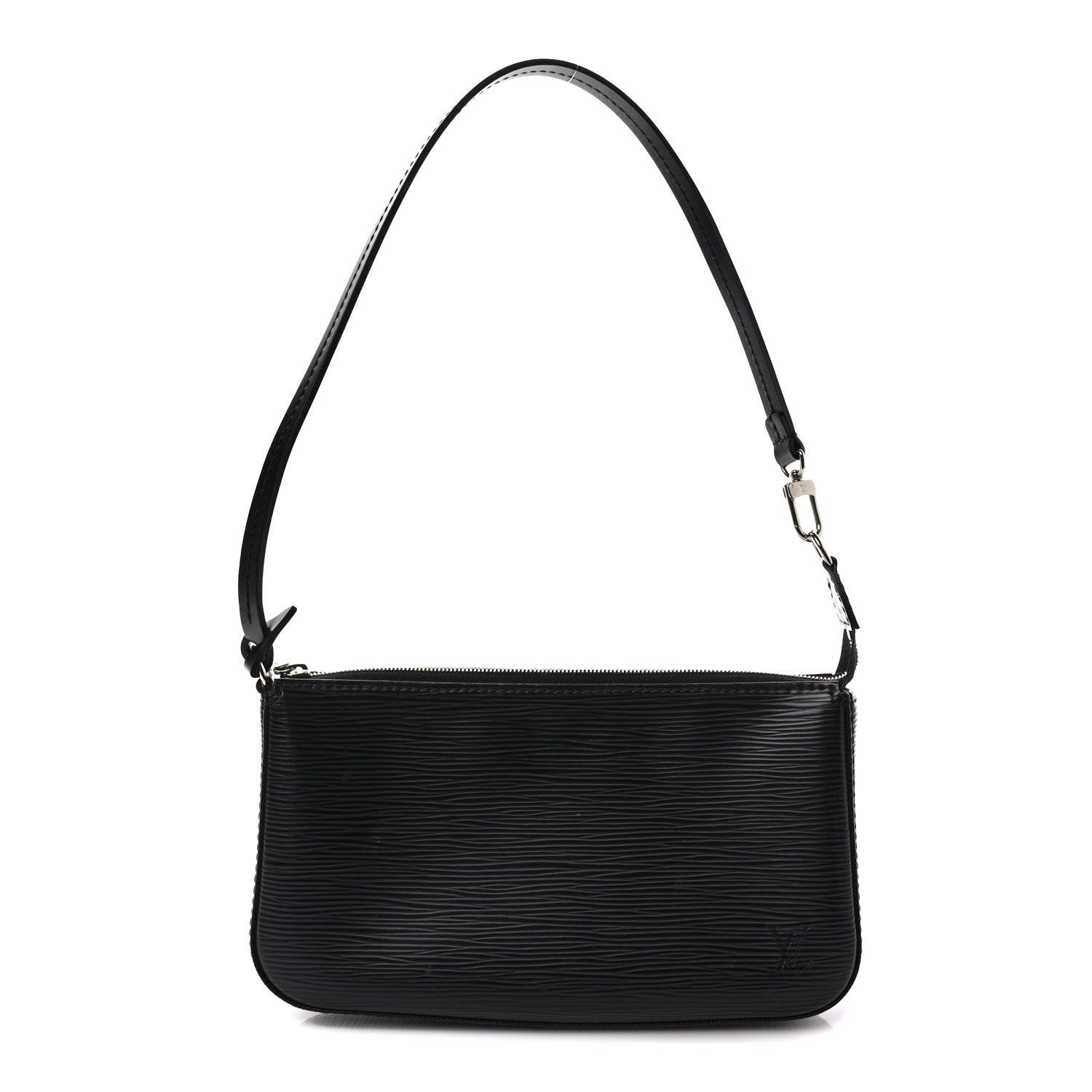 Louis Vuitton Epi Pochette Accessories NM Black 1 of 8
