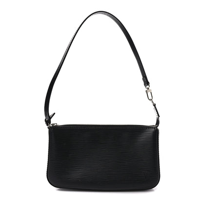 Louis Vuitton Epi Pochette Accessories NM Black 1 of 8