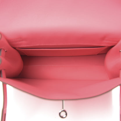 Hermes Evercolor Kelly Danse II Belt Bag Rose Azalee 5 of 12