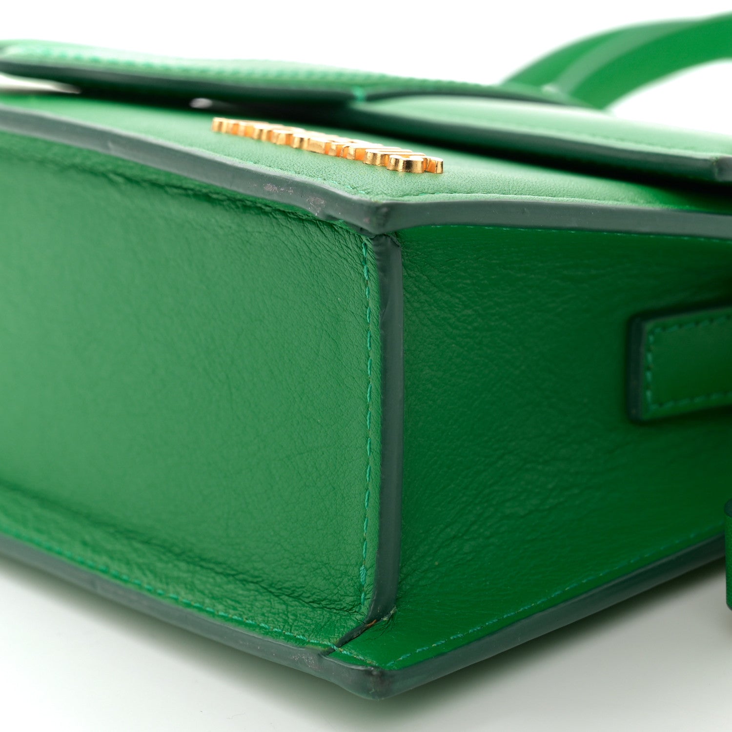 Jacquemus Smooth Calfskin Le Grand Bambino Green 9 of 10