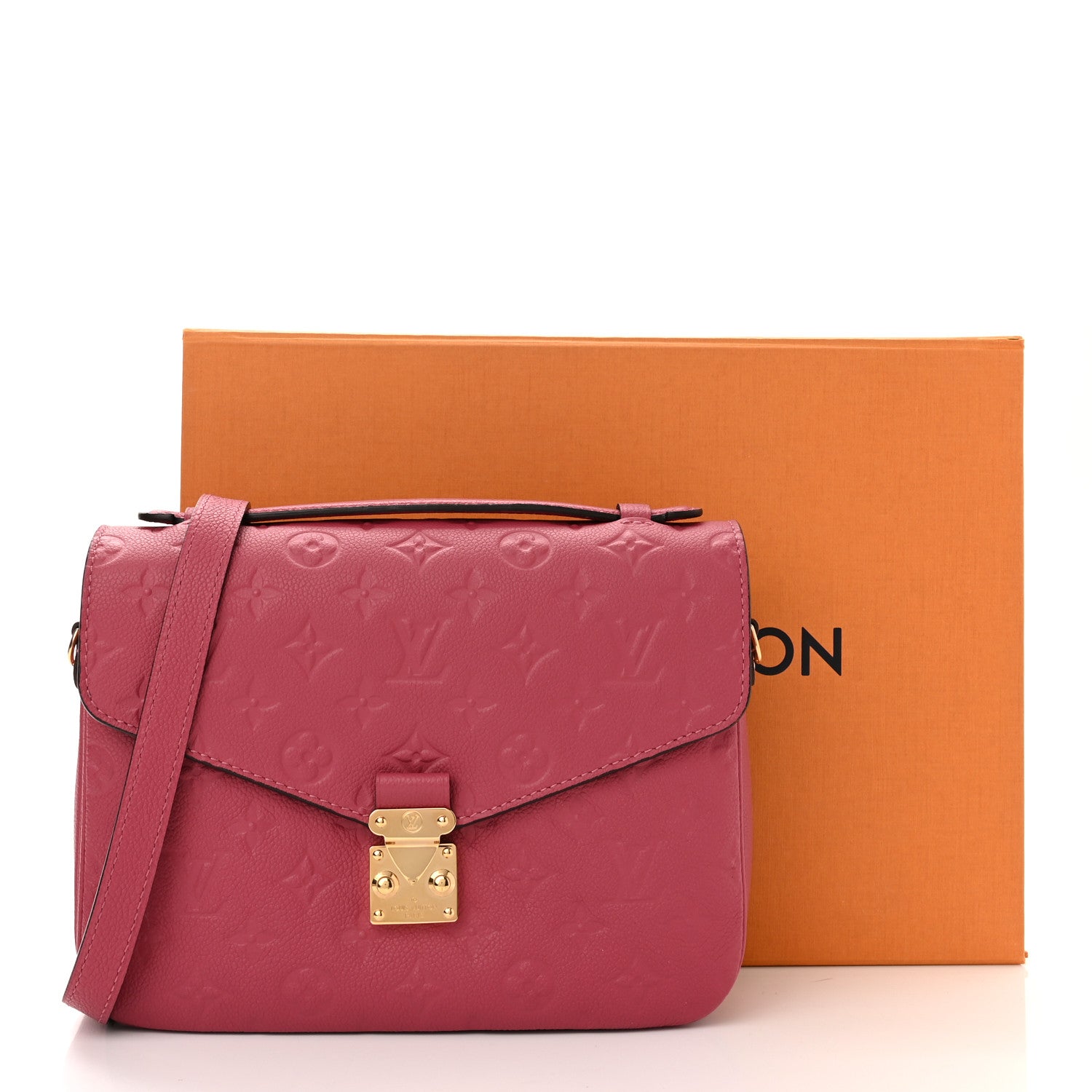 Louis Vuitton Empreinte Pochette Metis Rose Bruyere 11 of 11