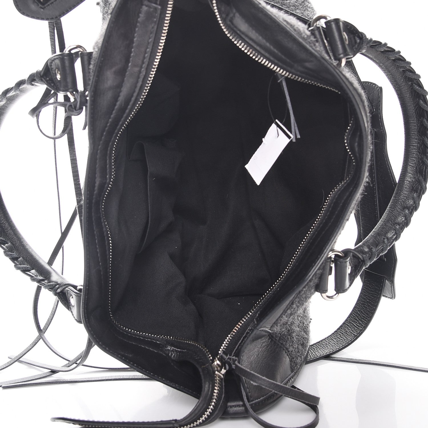 Balenciaga Alpaca Calfskin Classic Silver Hardware City Black 6 of 9