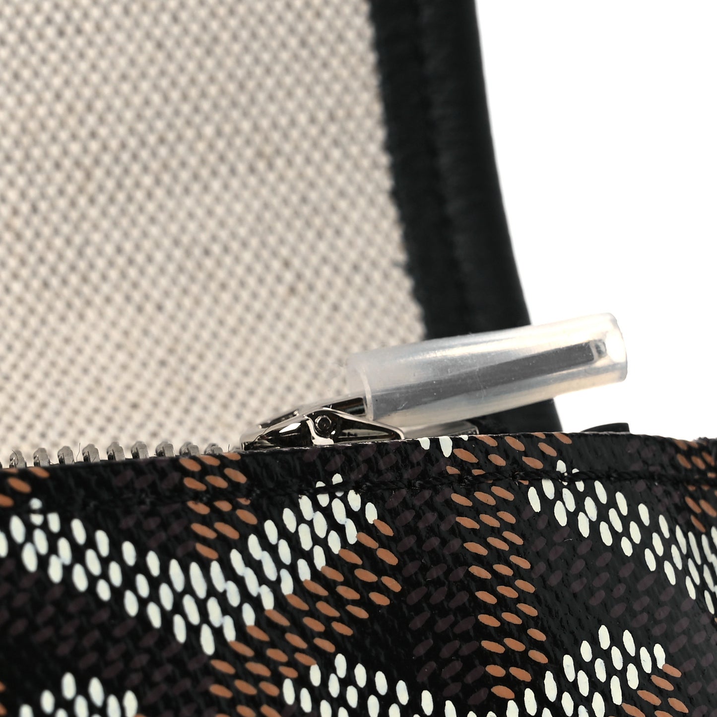 Goyardine Plumet Wallet Clutch Black