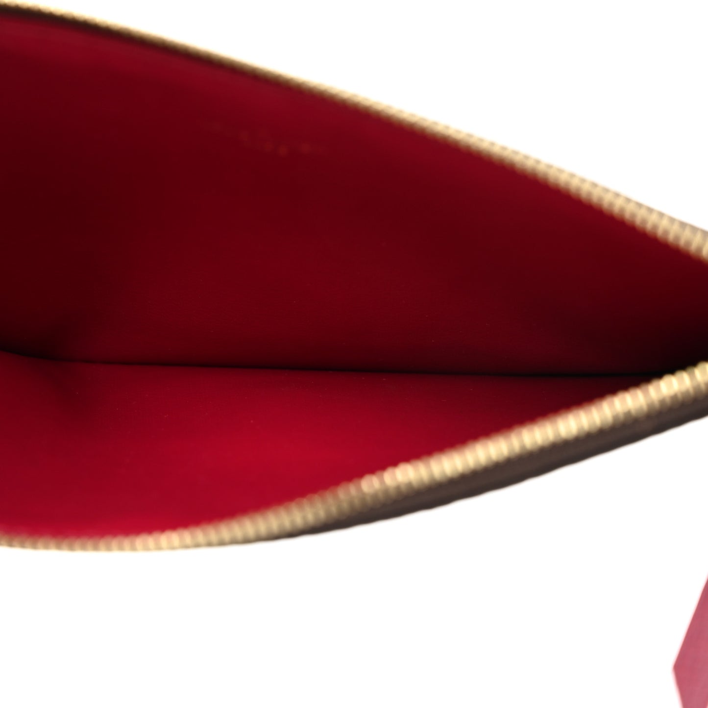 Monogram Felicie Chain Wallet Zippered Insert Fuchsia