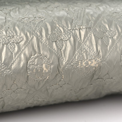 Louis Vuitton Jacquard Quilted Monogram Limelight Clutch GM Perle 12 of 14