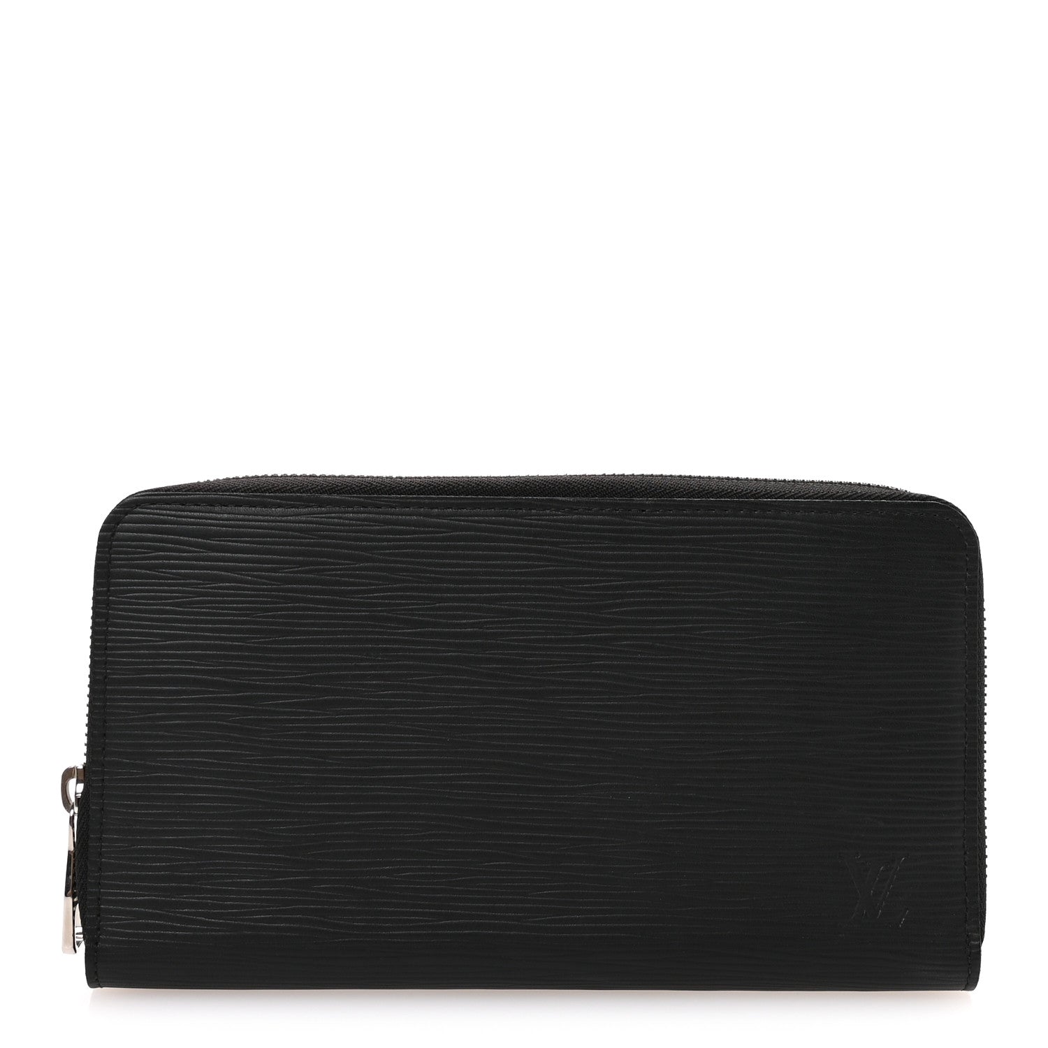 Louis Vuitton Epi Zippy Organizer Wallet Black 1 of 8