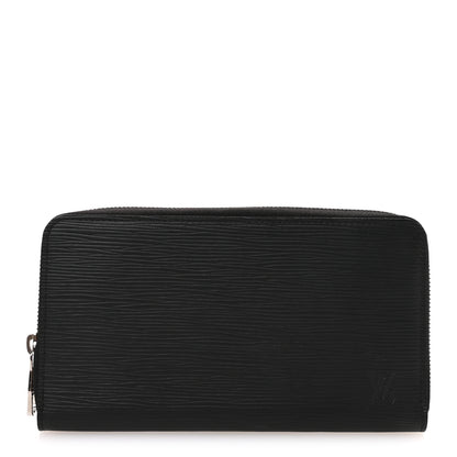 Louis Vuitton Epi Zippy Organizer Wallet Black 1 of 8