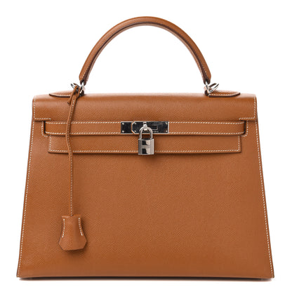 Hermes Epsom Kelly Sellier 32 Gold 1 of 32