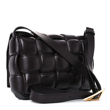 Bottega Veneta Paper Calfskin Maxi Intreccio Padded Cassette Crossbody Bag Fondant 3 of 10