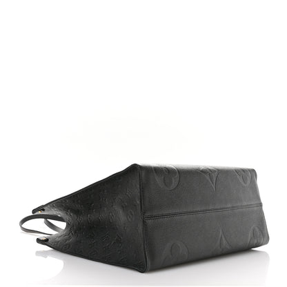 Louis Vuitton Empreinte Monogram Giant Onthego GM Black 4 of 10