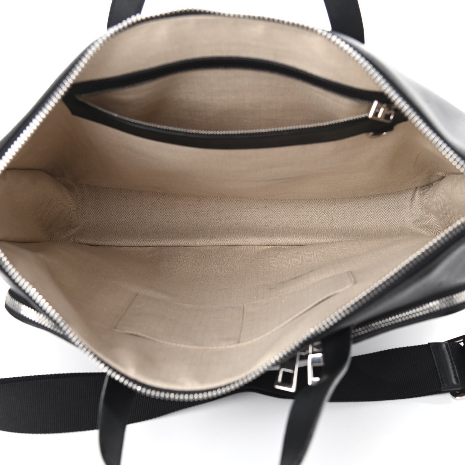 Loewe Calfskin Wide Briefcase Black 5 of 11