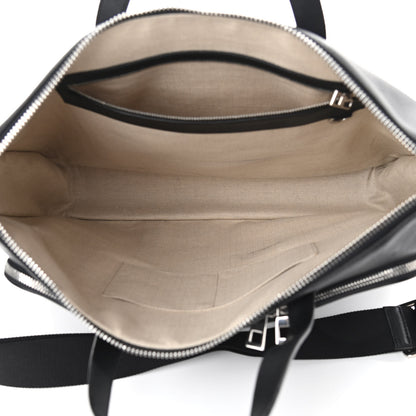 Loewe Calfskin Wide Briefcase Black 5 of 11