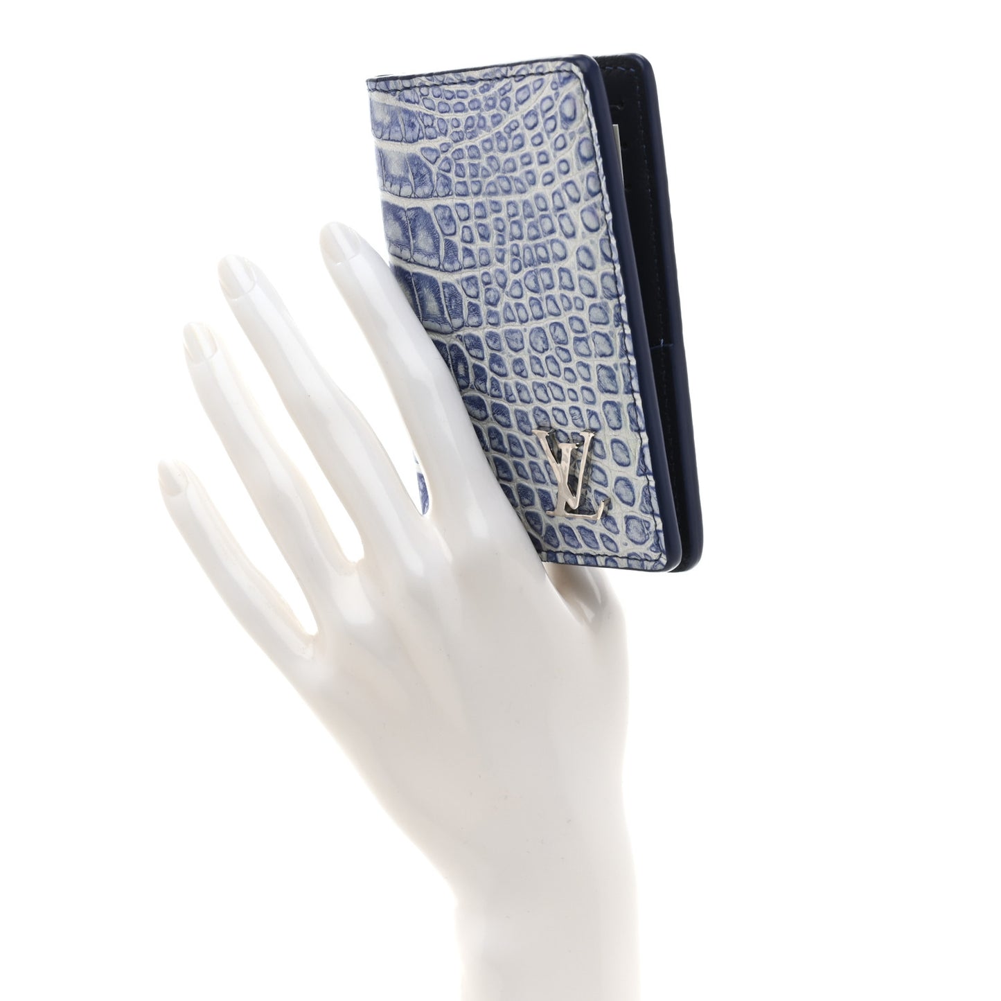 Alligator Pocket Organizer Frozen Blue