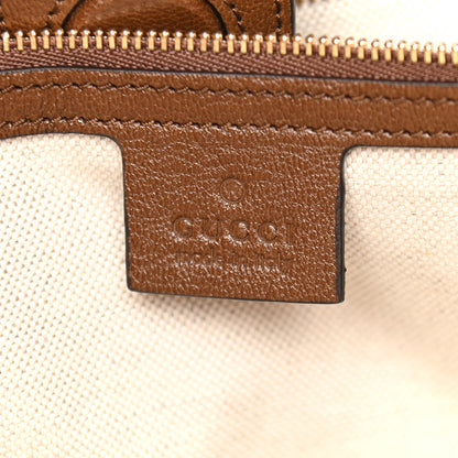 Gucci Monogram Horsebit 1955 Tote Bag Beige Brown Sugar 6 of 9