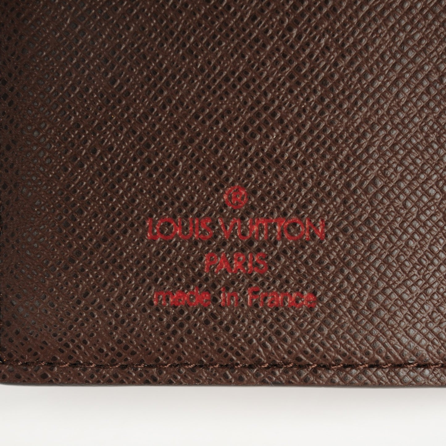 Damier Ebene Mini Agenda Cover