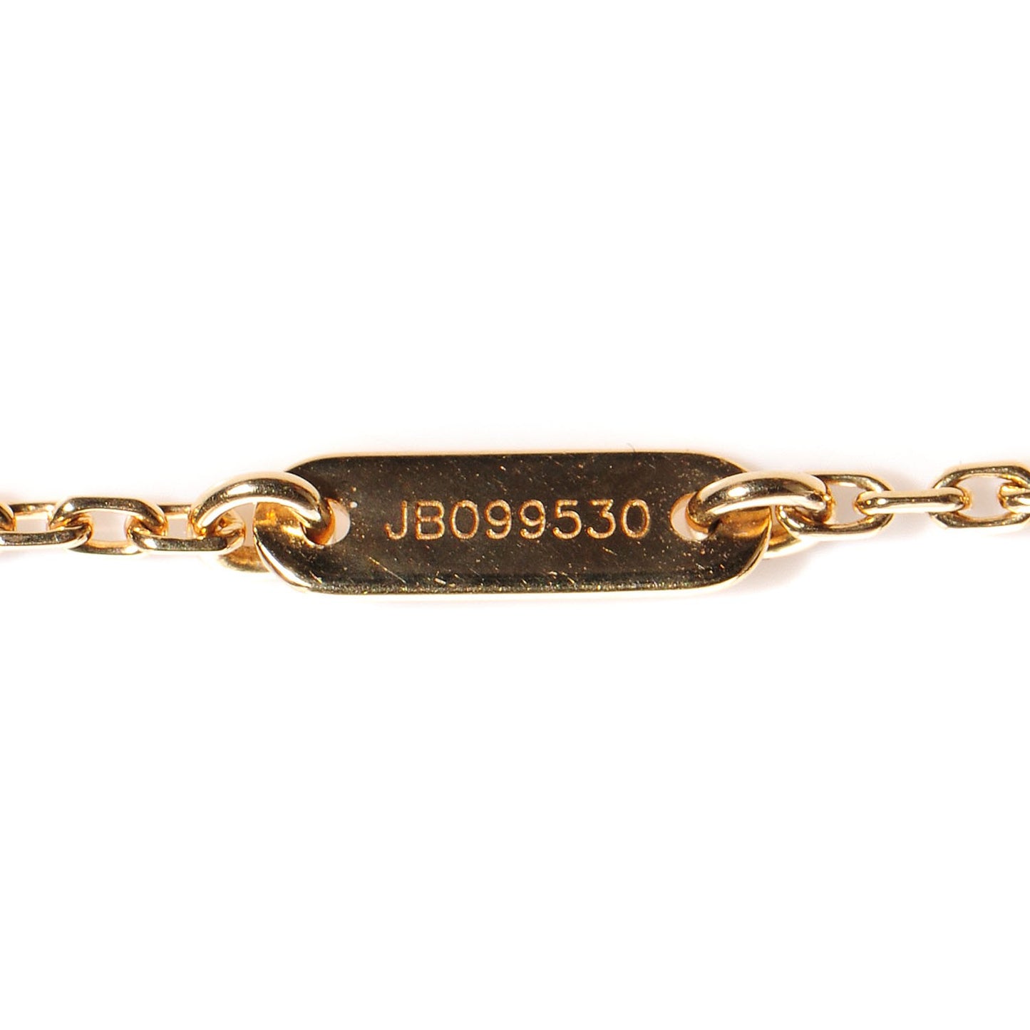 18K Yellow Gold Mother of Pearl Sweet Alhambra Bracelet