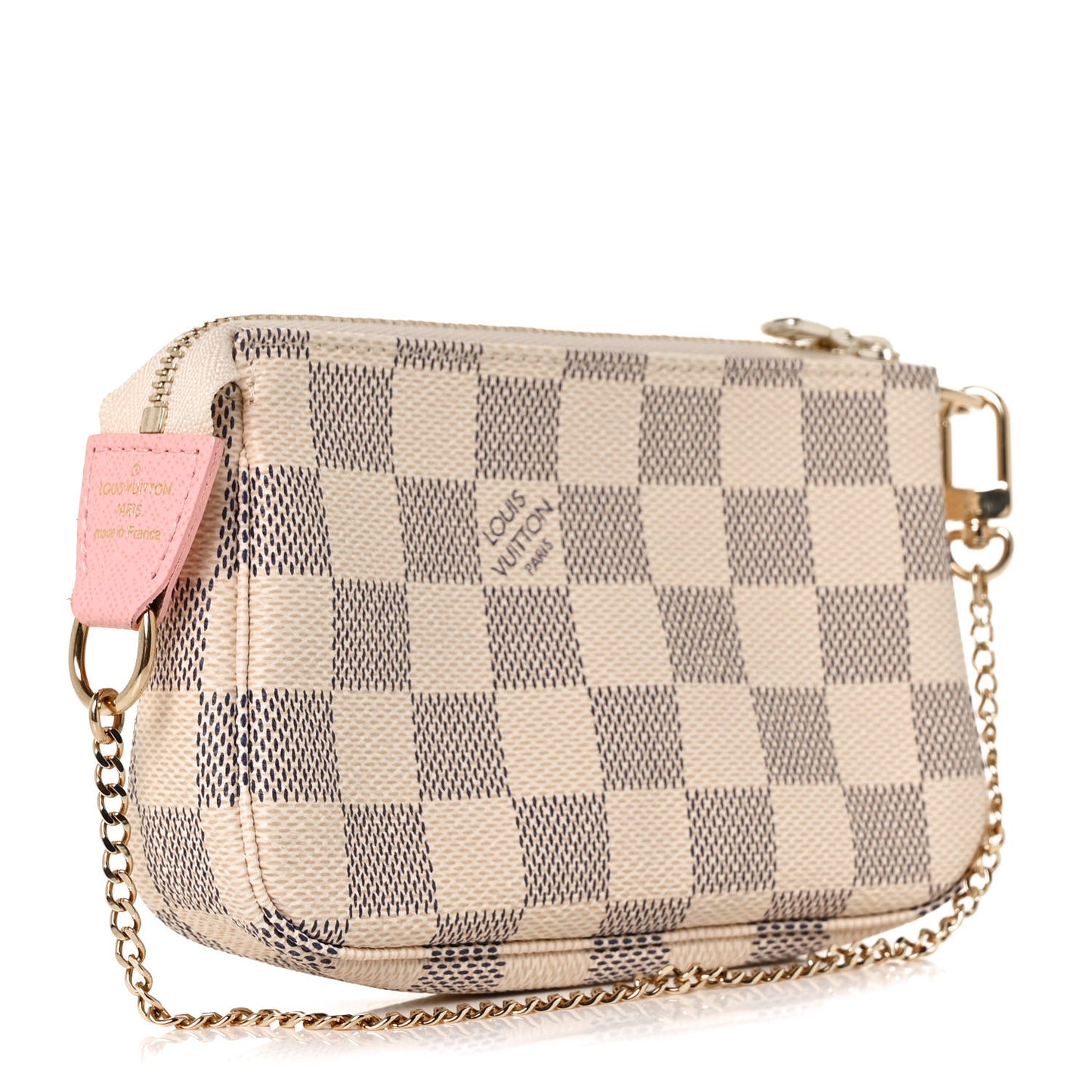 Damier Azur 2018 Christmas Animation Mini Pochette Accessories