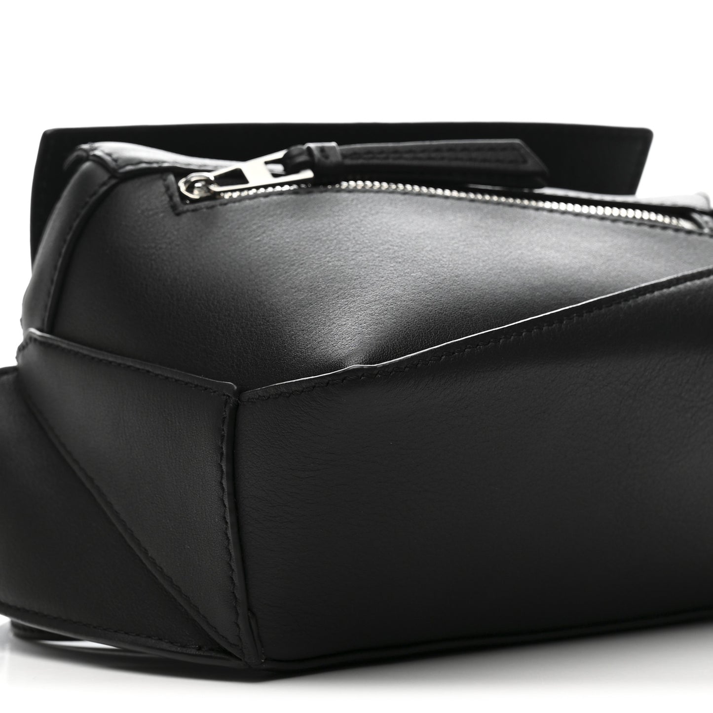 Calfskin Mini Puzzle Bumbag Black