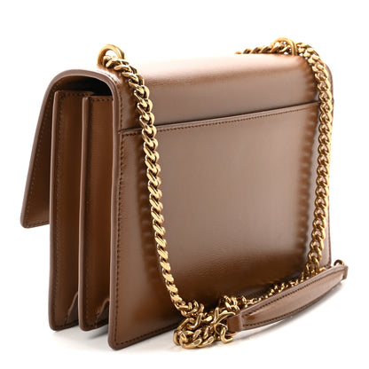 Saint Laurent Smooth Calfskin Medium Monogram Sunset Satchel Fox 3 of 9