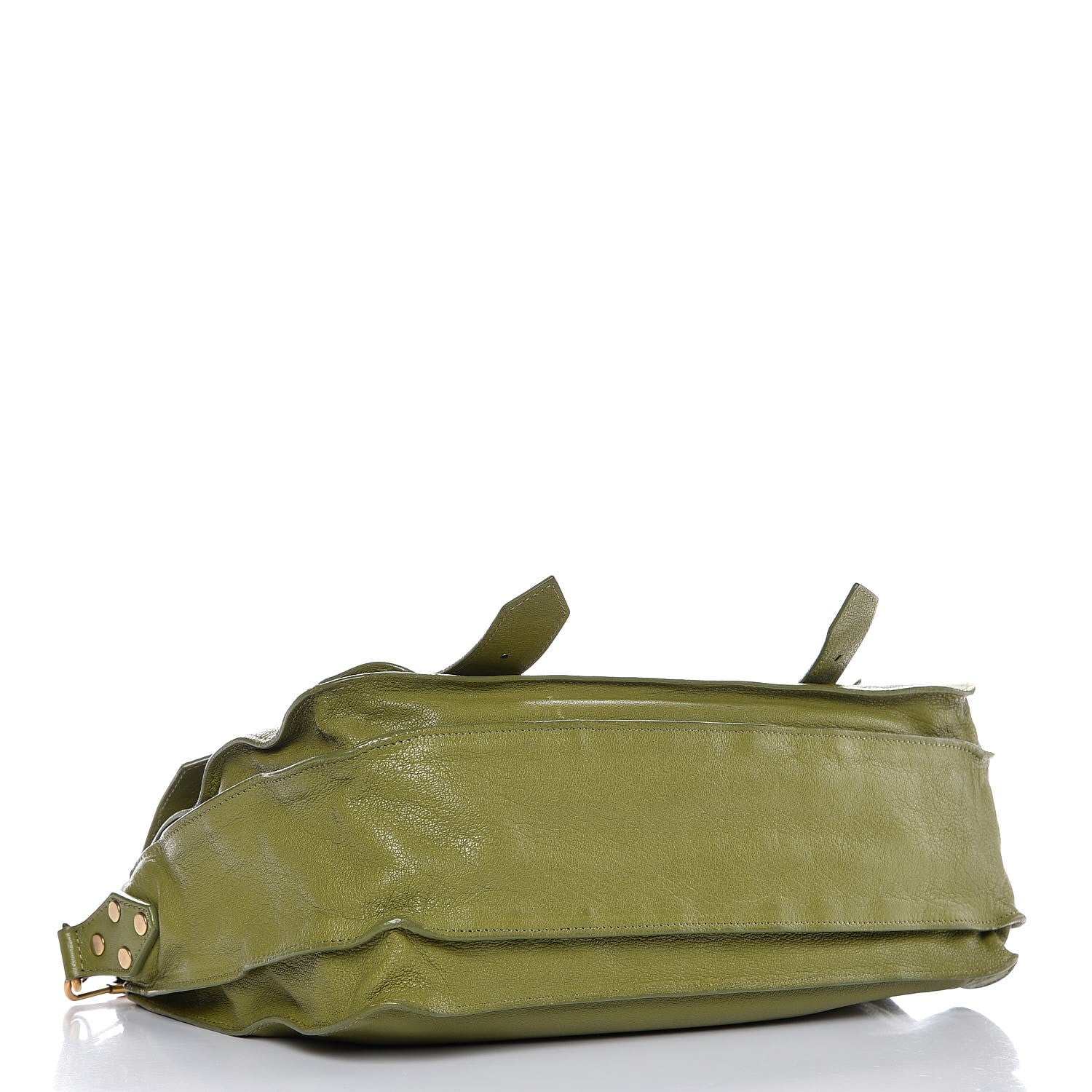 Proenza Schouler Lambskin Medium PS1 Satchel Olive 4 of 14