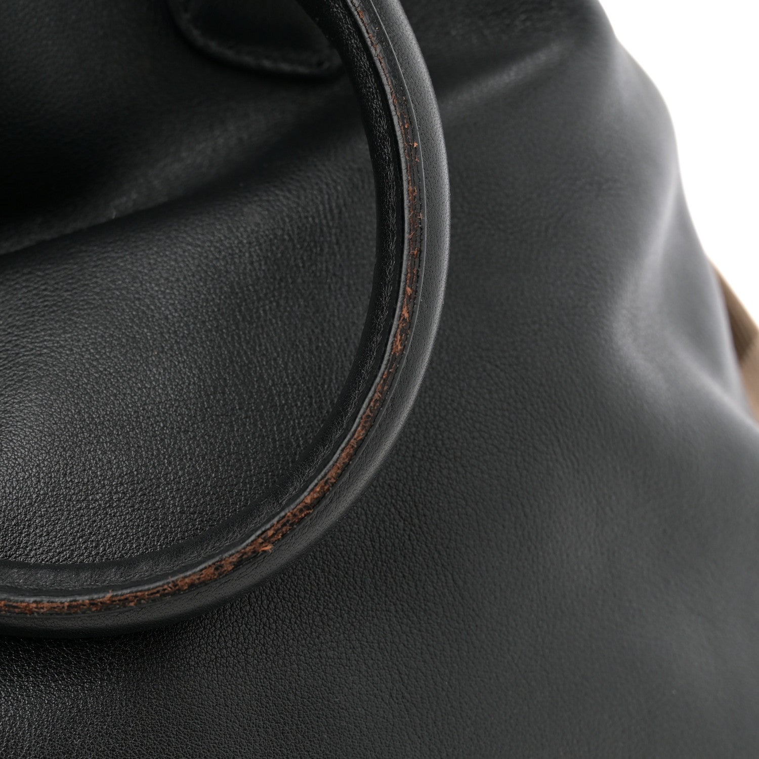 Burberry Smooth Calfskin Medium Sartorial Banner Tote Black 11 of 15