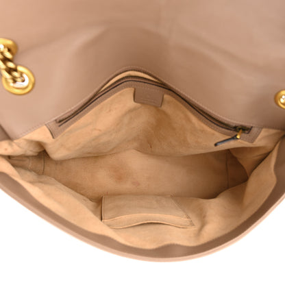 Gucci Calfskin Matelasse Large GG Marmont Shoulder Bag Porcelain Rose 5 of 12