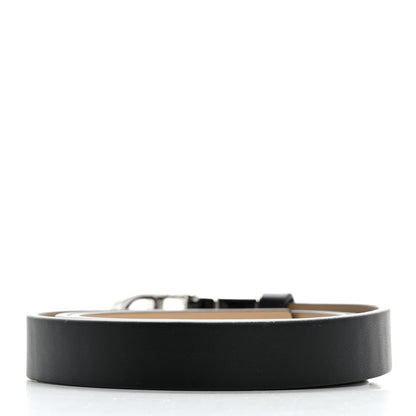 Christian Dior Calfskin 30 Montaigne Reversible Belt Black Beige 4 of 8