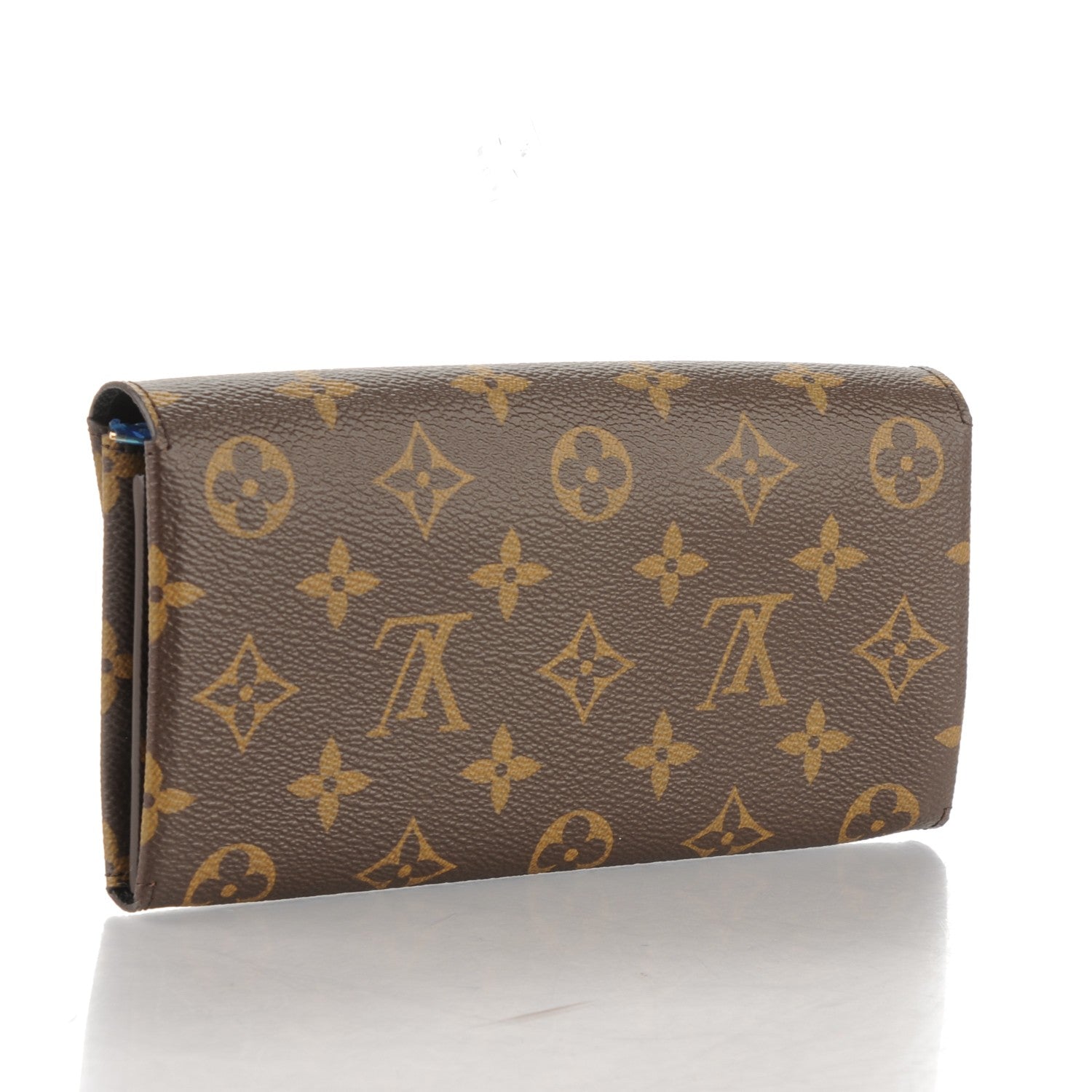 Louis Vuitton Monogram Triangle Wallet Black 3 of 7