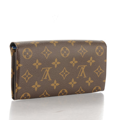 Louis Vuitton Monogram Triangle Wallet Black 3 of 7