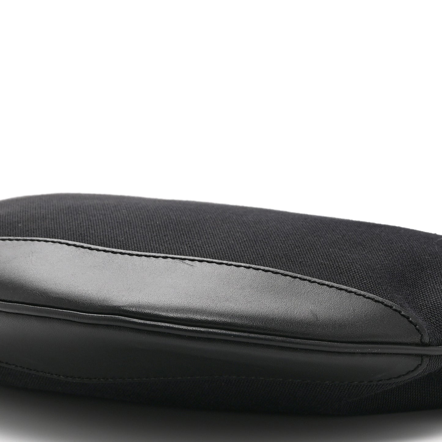 Canvas Large Half Moon Hobo Black