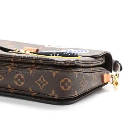 Louis Vuitton Monogram Patches Pochette Metis 6 of 8
