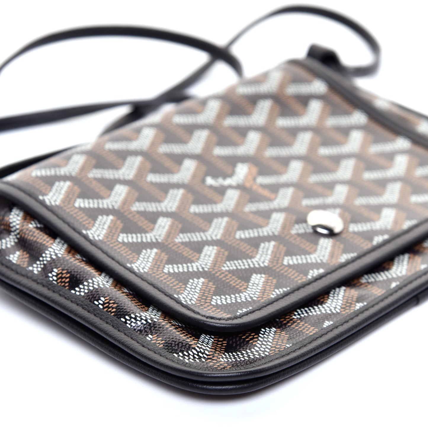 Goyardine Plumet Wallet Clutch Black