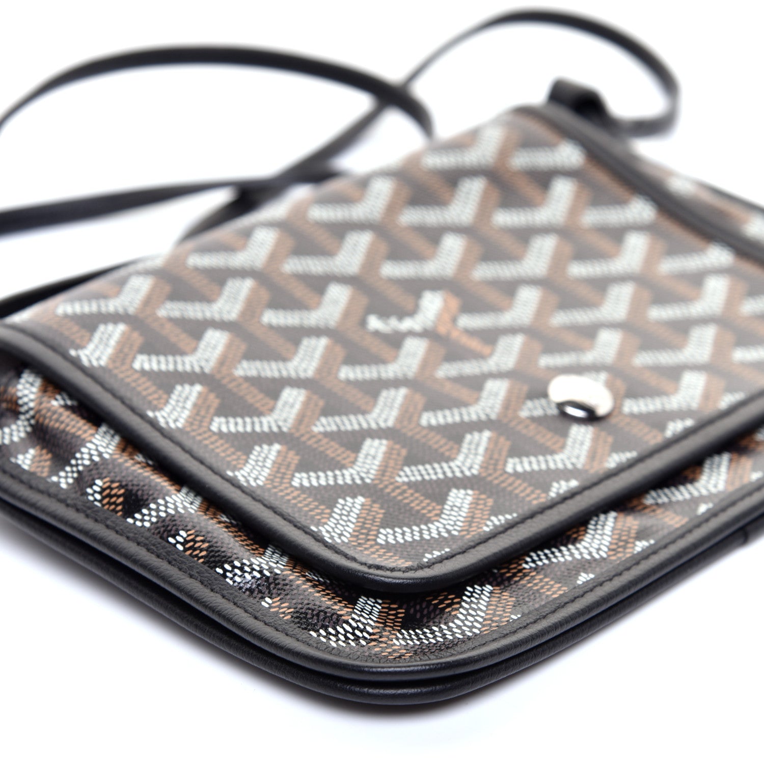 Goyard Goyardine Plumet Wallet Clutch Black 6 of 8