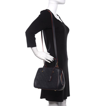 Louis Vuitton Empreinte Montaigne BB Marine Rouge 2 of 10