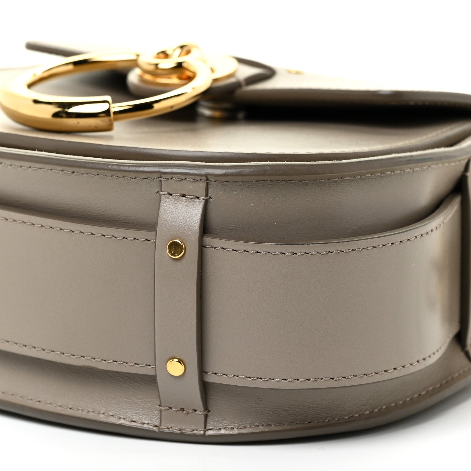 Chloe Calfskin Small Tess Bag Motty Grey 9 of 17