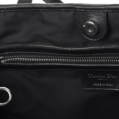 Christian Dior Coated Canvas Cannage Medium Panarea Tote Black 8 of 19
